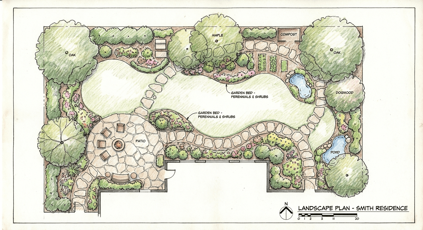 Custom Landscape Architecture
